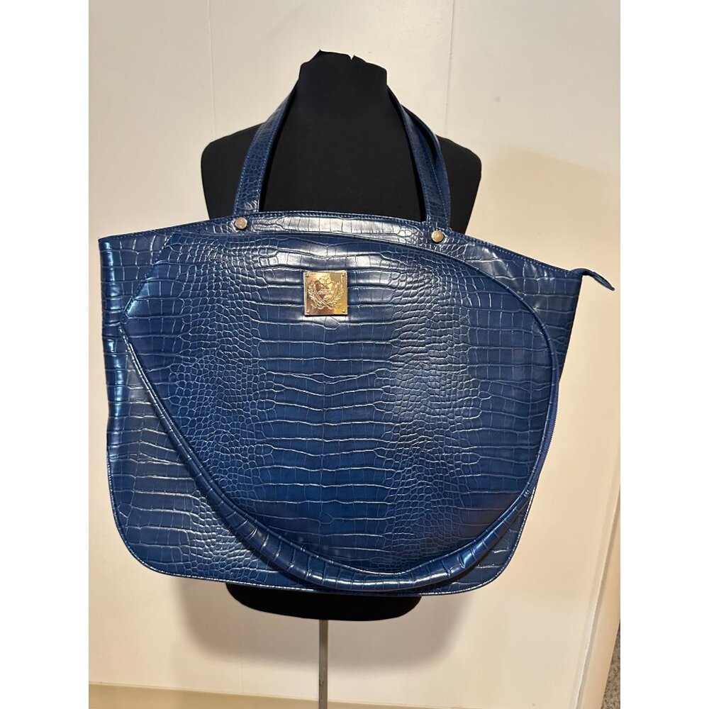 Court Couture Bag NWT Blue Faux‎ Croc